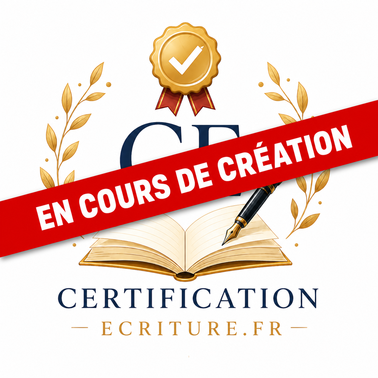 Logo site en cours de creation
